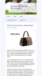 Mobile Screenshot of janssenfashionboutique.biz